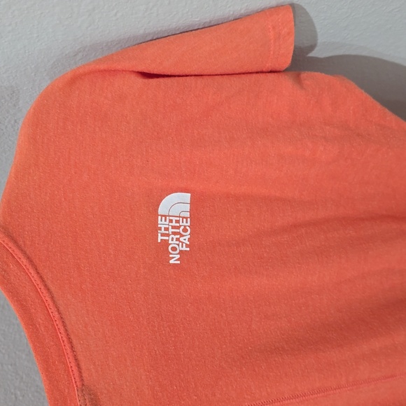 The North Face Women's Orange Graphic Tee Short Sleeve Top T-Shirt Medium - Picture 8 of 11